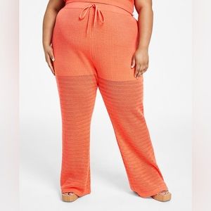 Nina Parker High Rise Crochet Pants